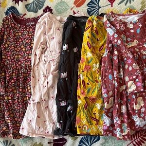 TODDLER GIRL LONG SLEEVE DRESSES